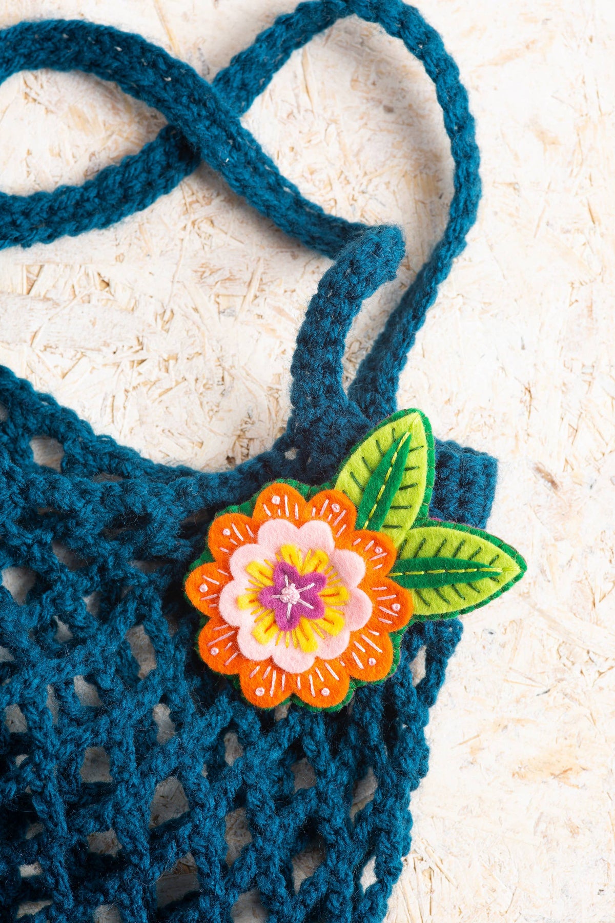Hawthorn Handmade Felt Craft Brooch Kit | Beginner Craft Kit