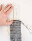 Sock Ruler - Sock Sizing Bracelet Ruler