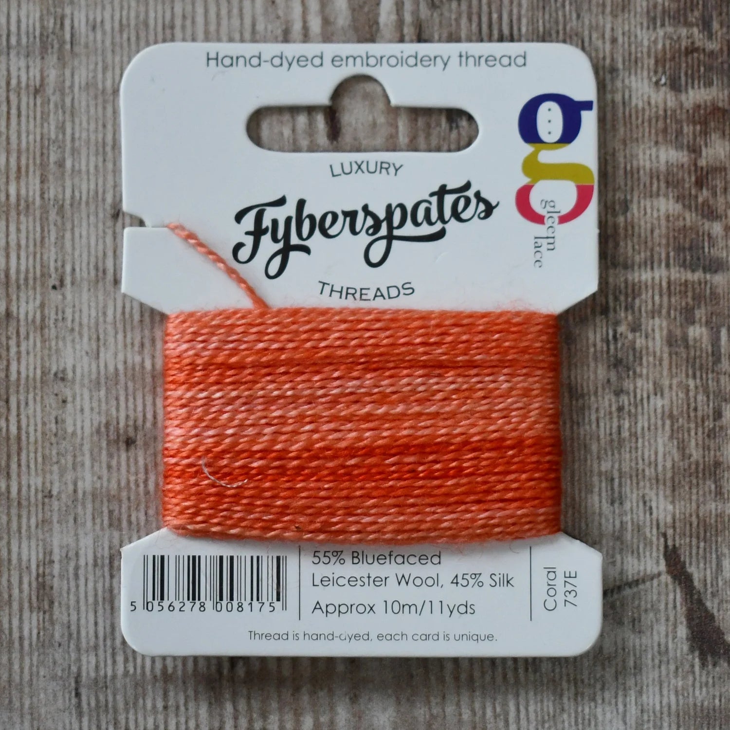 Fyberspates Gleem Lace Embroidery Threads