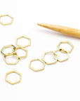 Honeycomb Simple Stitch Markers