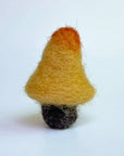 3 Classic Mushrooms Beginner Needle Felting Mini-Kit