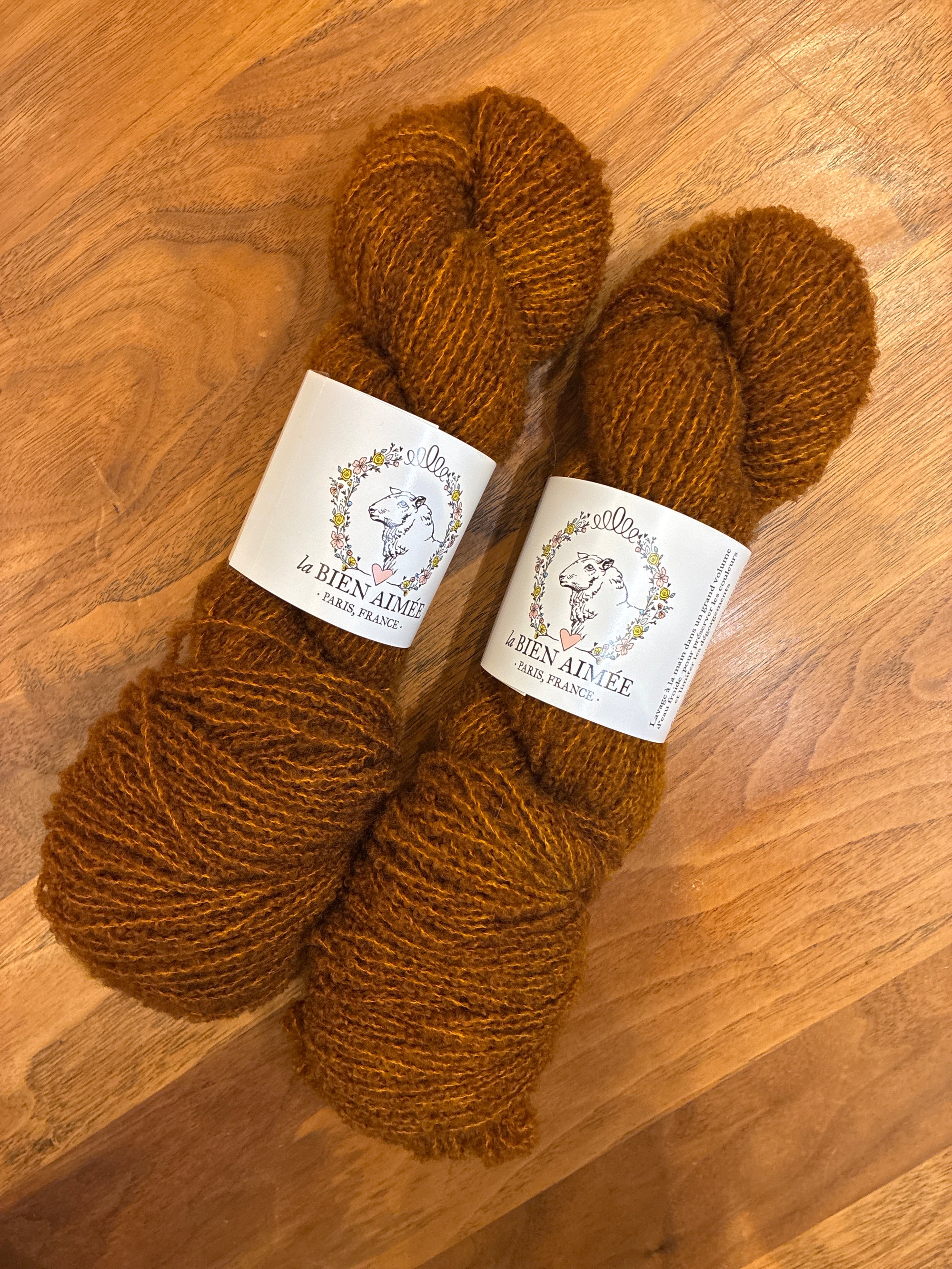 la Bien Aimée Merino Bouclé