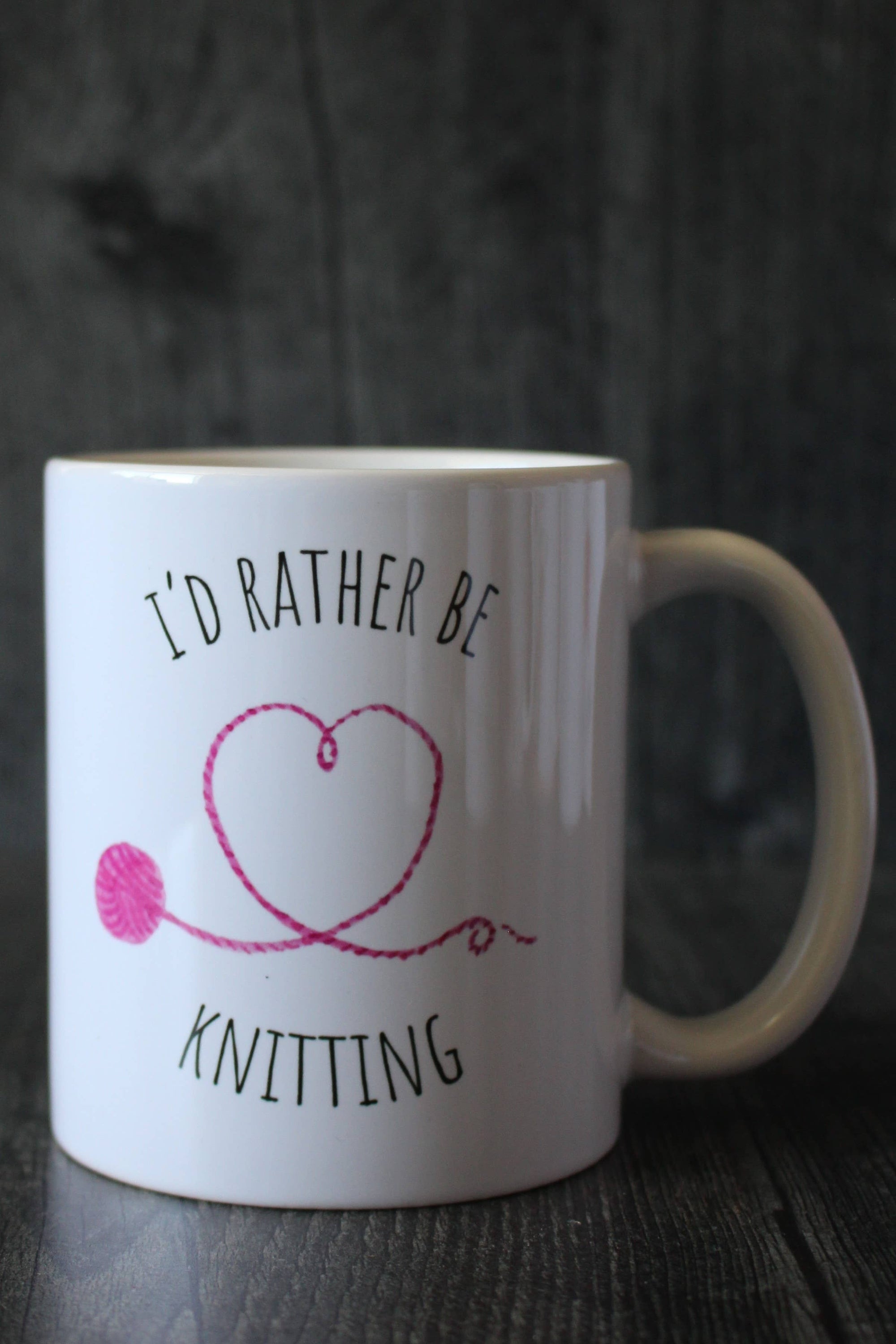 Passive Aggressive Knitter Mug