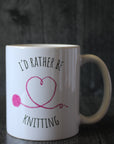Passive Aggressive Knitter Mug