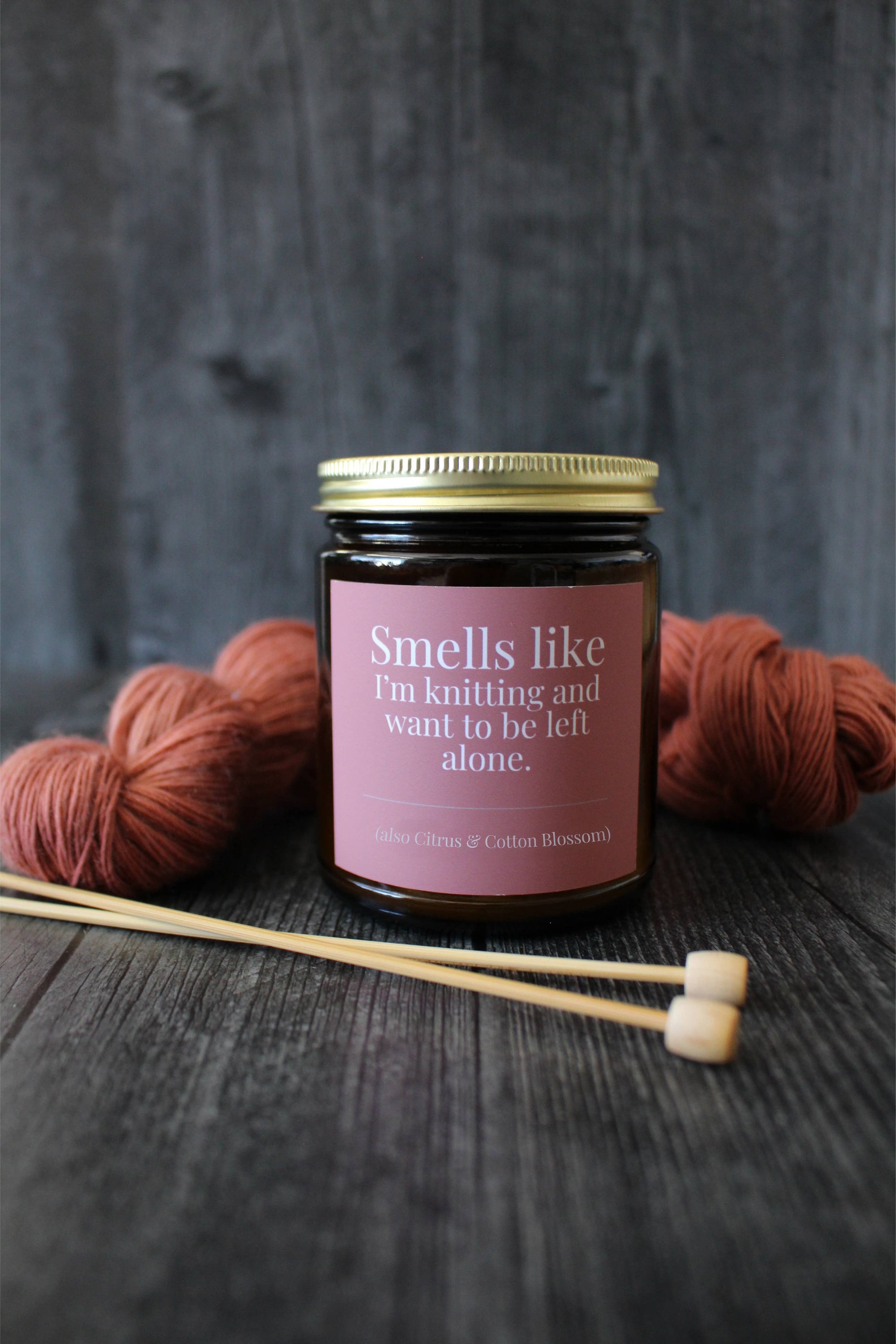Hand-poured Coconut Soy Wax Candles For Knitters NEW SCENTS!