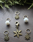Winter Forest Stitch Markers