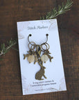 Woodland Stitch Markers