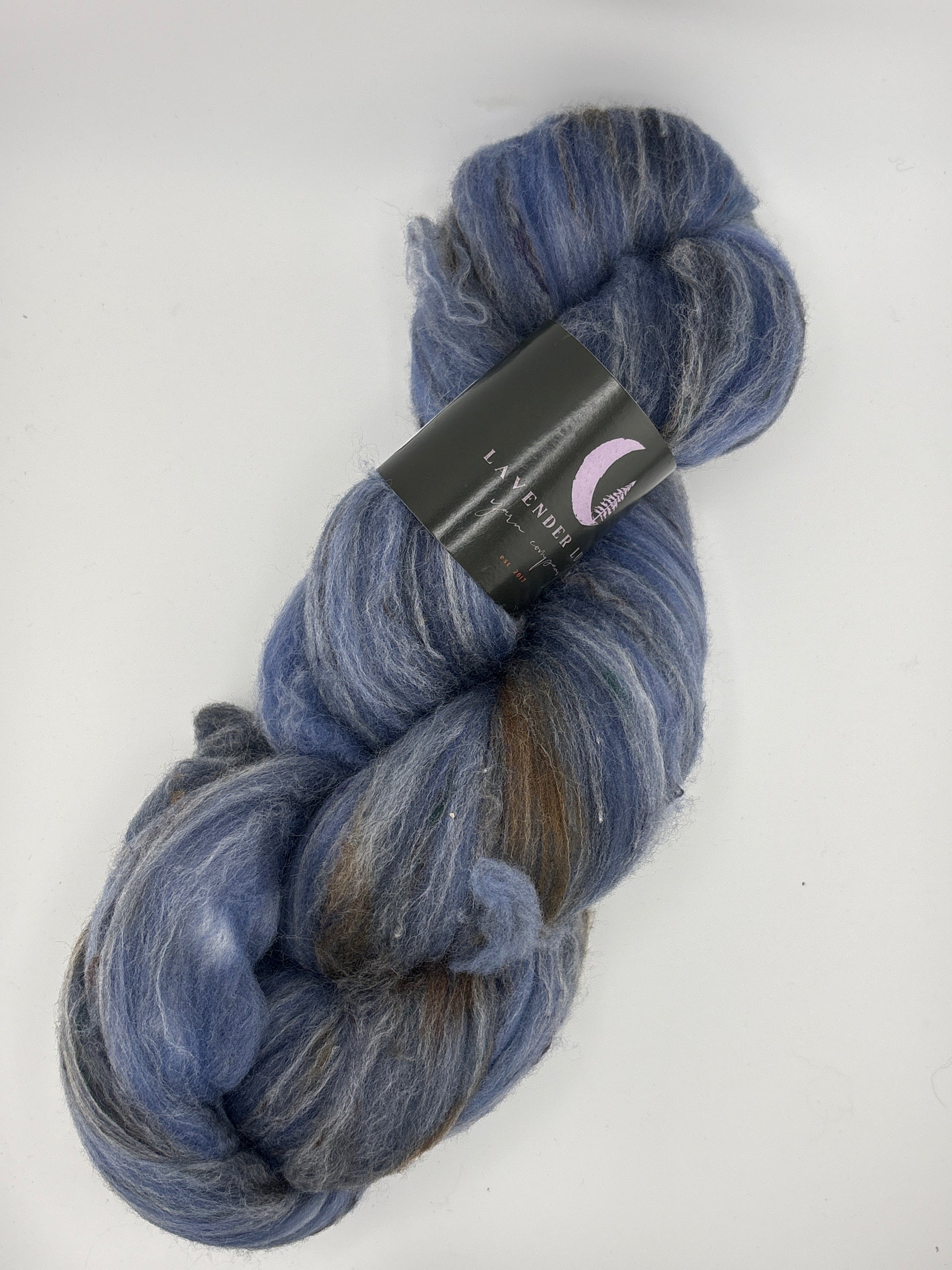 Lavender Lune Spinning Fiber