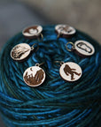 Sasquatch Stitch Markers Maple Set of 6 - Yeti, Bigfoot