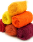 Corriedale Wool Fiber Sampler – Natural Roving for Spinning