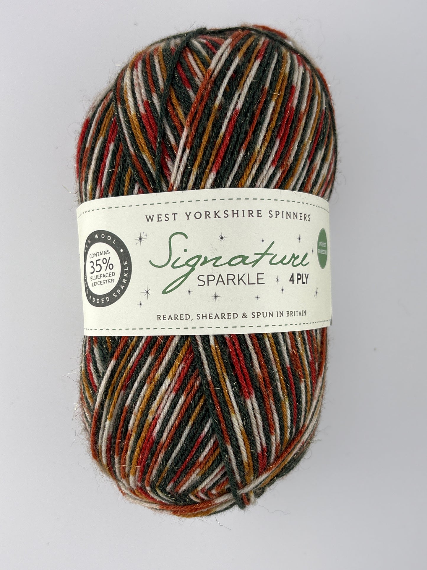 West Yorkshire Spinners (WYS) Signature 4 ply Sparkle Yarn
