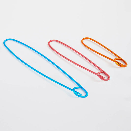 KnitPro Aluminum Stitch Holders - Set of 3