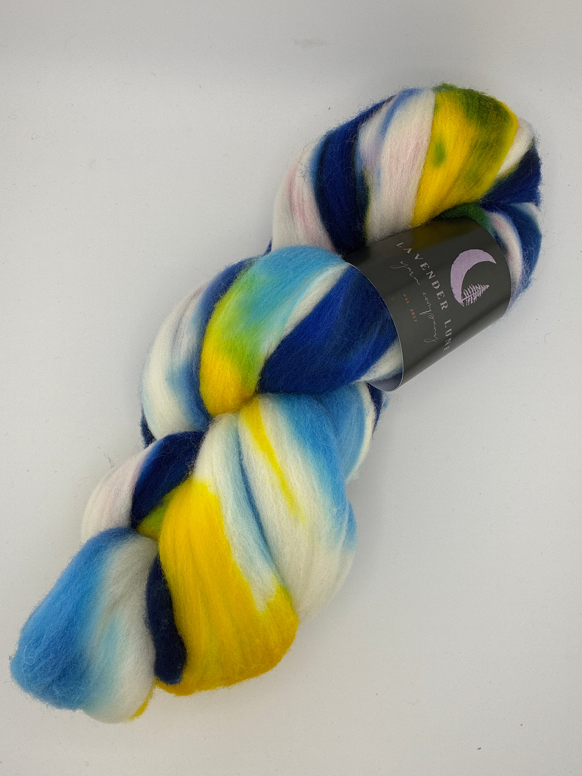 Lavender Lune Spinning Fiber