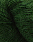 A swatch of green Cascade Heritage yarn.