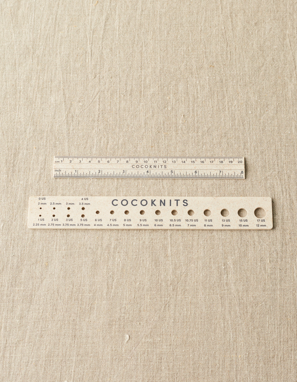 Coco Rio Ruler Cocoknits Ruler & Gauge – Sugar River Yarns