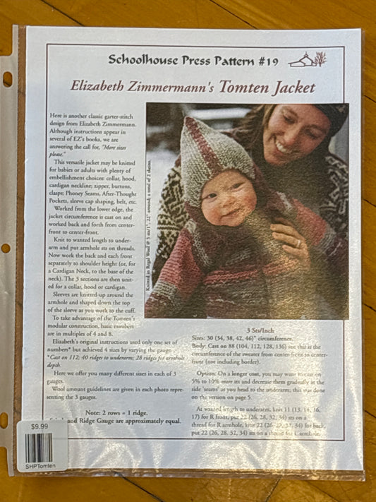 Elizabeth Zimmerman's Tomten Jacket