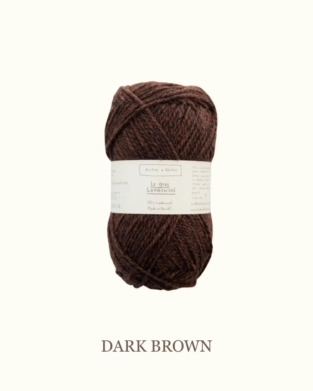Biches &amp; Buches Le Gros Lambswool