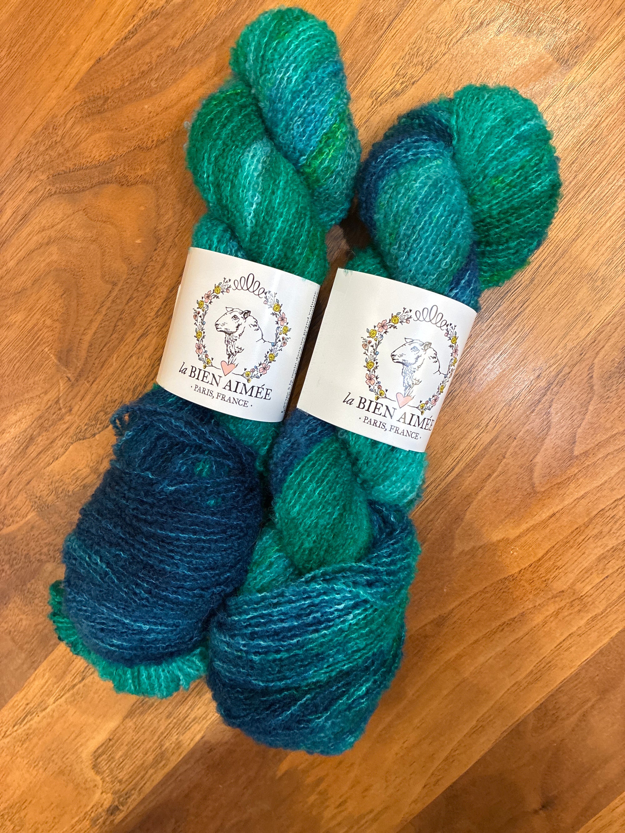 la Bien Aimée Merino Bouclé