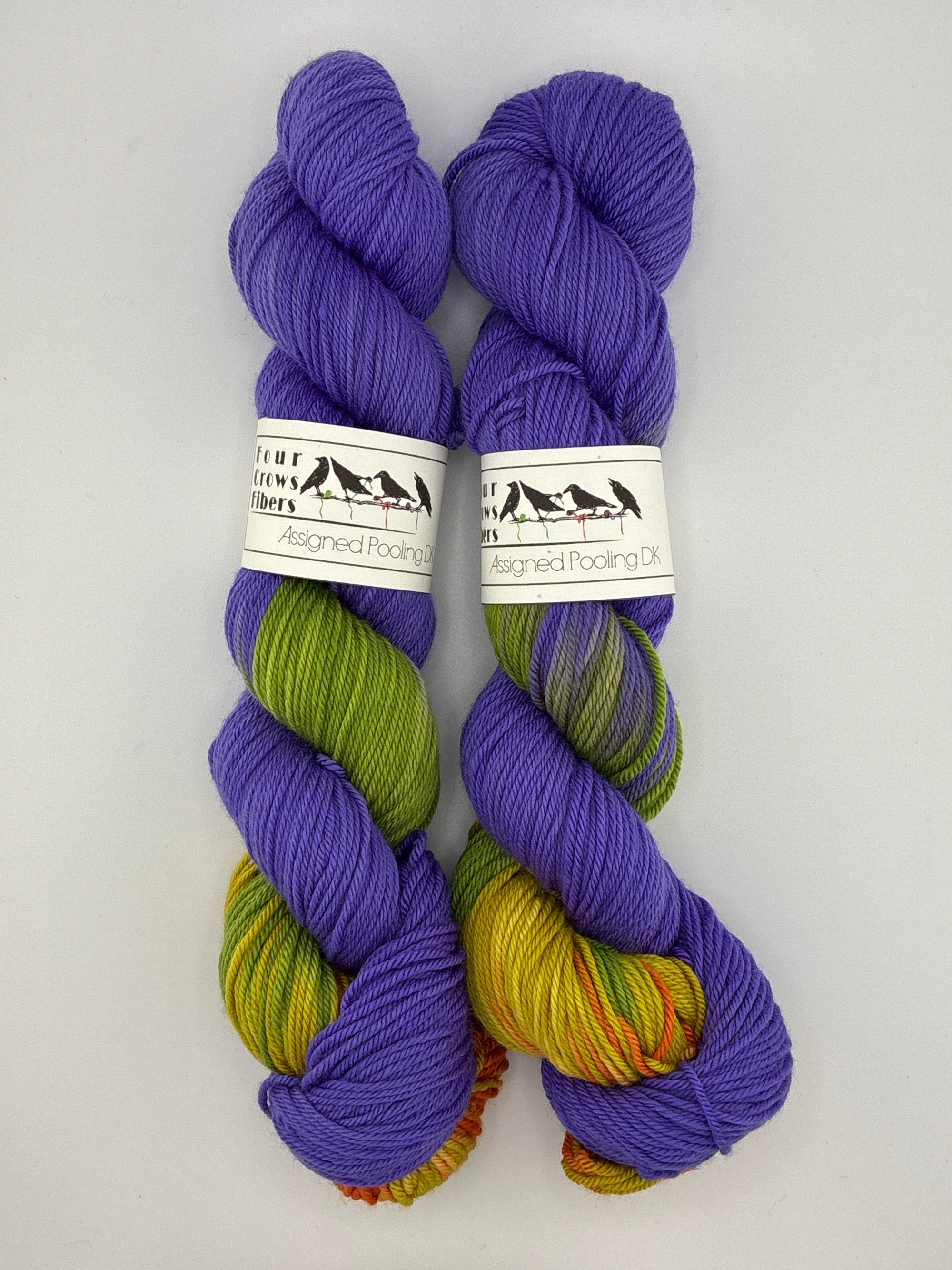 Four Crows Fibers Assigned Pooling Yarns