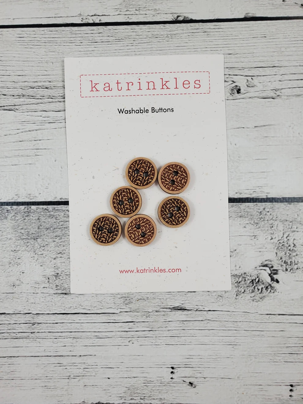Katrinkles Knit Buttons
