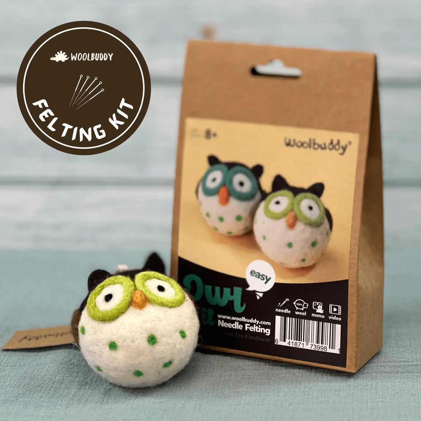 Woolbuddy Needle Felting Kits