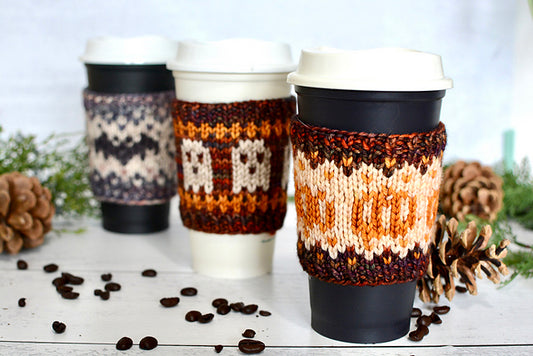 Colorwork Doodle Deck Cozie