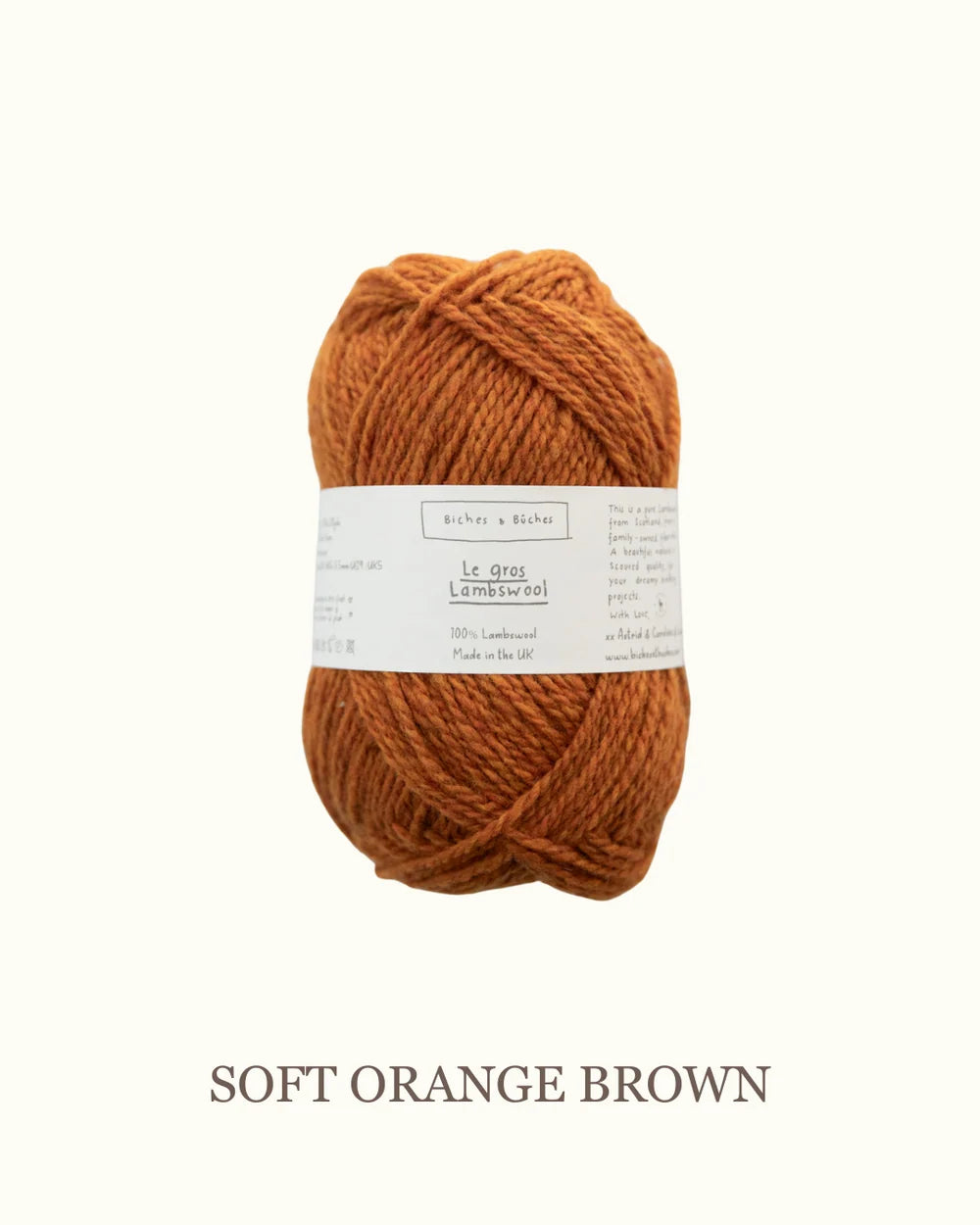 Biches &amp; Buches Le Gros Lambswool