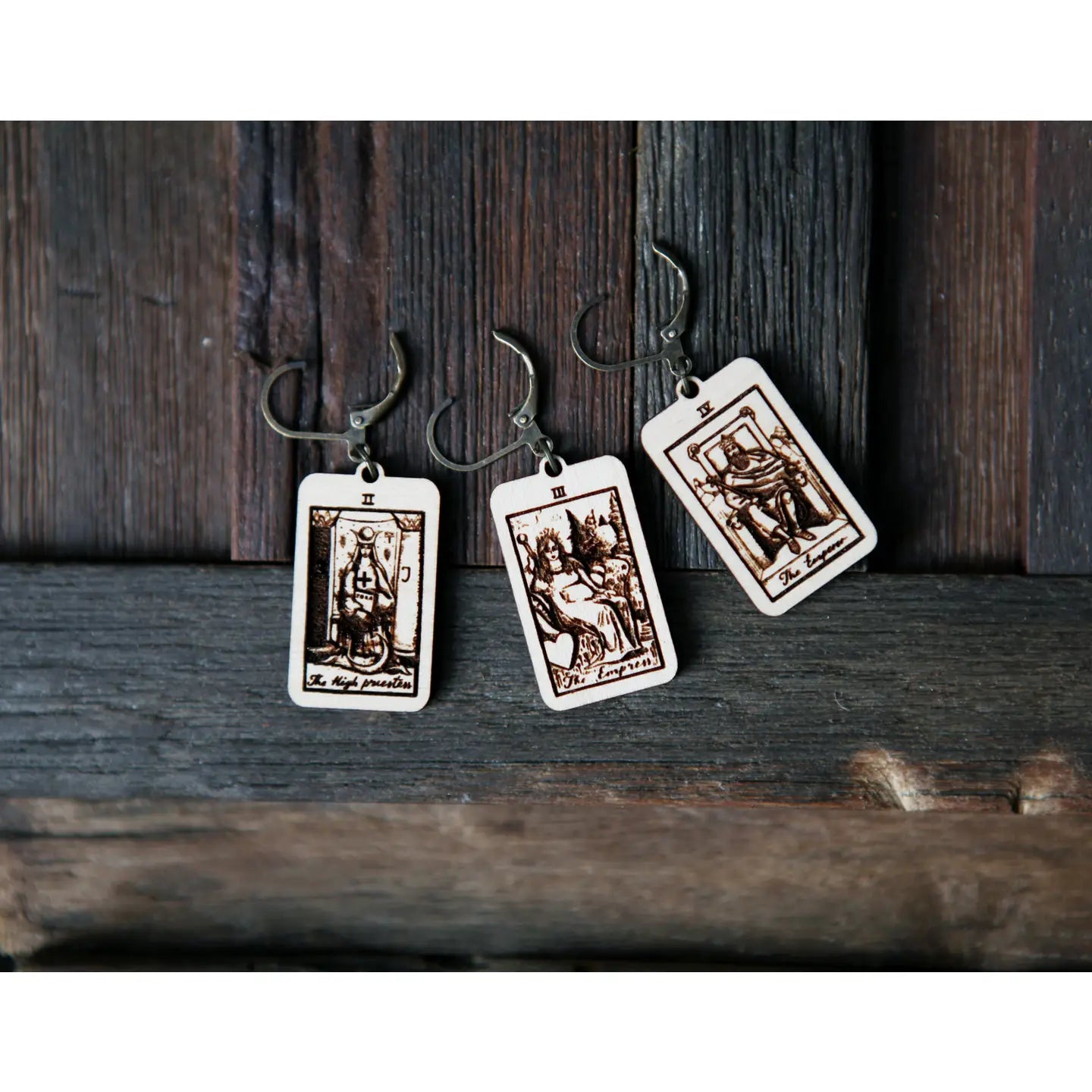 Sunrise Grove Wooden Progress Keepers/ Crochet Markers (Set of 3)