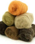 Corriedale Wool Fiber Sampler – Natural Roving for Spinning