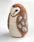 Great Horned and Barn Owls Needle Felting Kit
