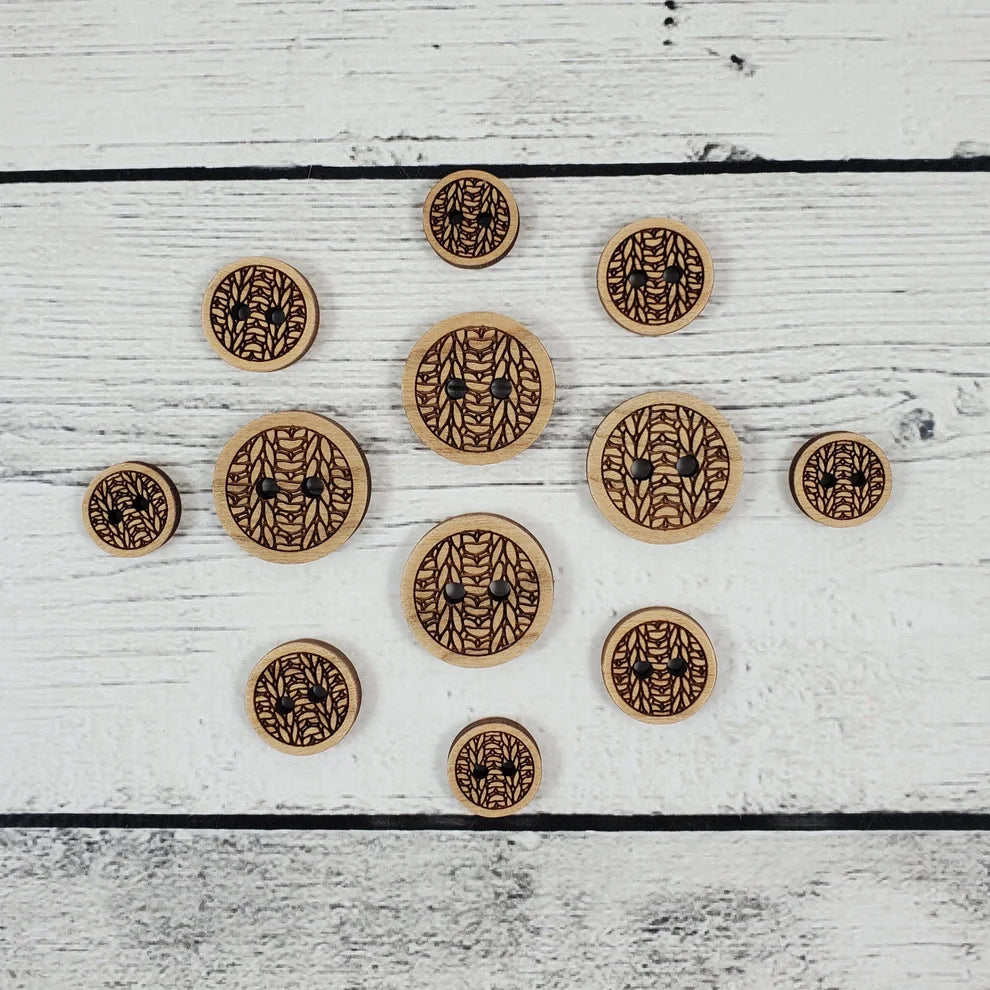 Katrinkles Knit Buttons