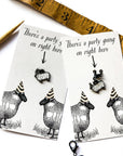 Party sheep stitch marker or progress keeper