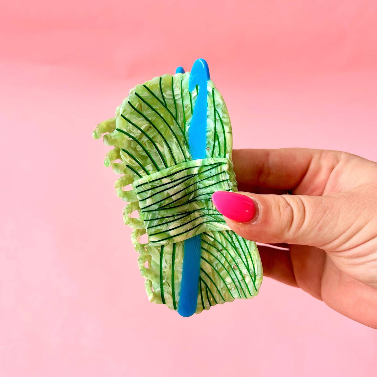 Crochet Hook Hair Claw