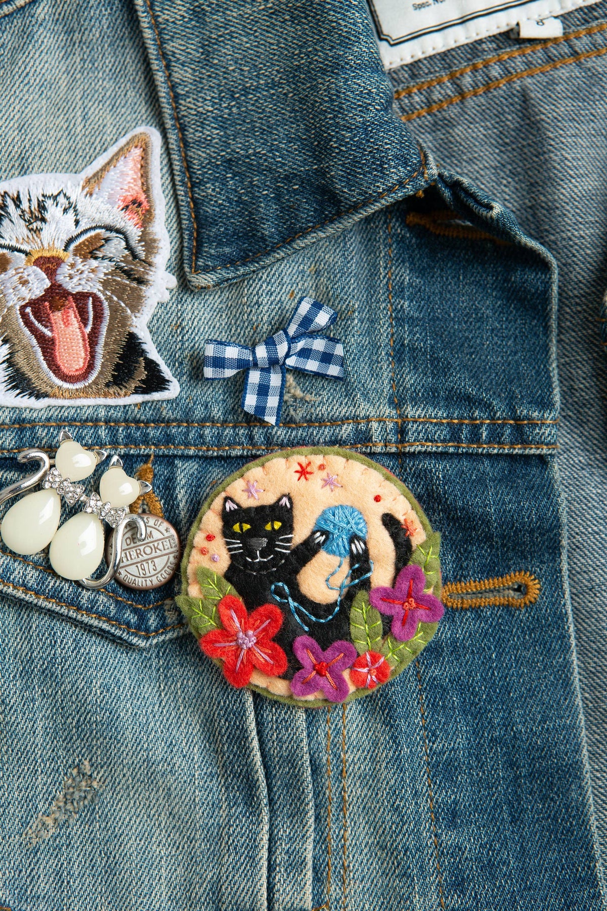 Hawthorn Handmade Felt Craft Brooch Kit | Beginner Craft Kit
