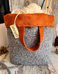 Atenti - The Charlie Hope Basket - Knitting and Crochet Project Bag