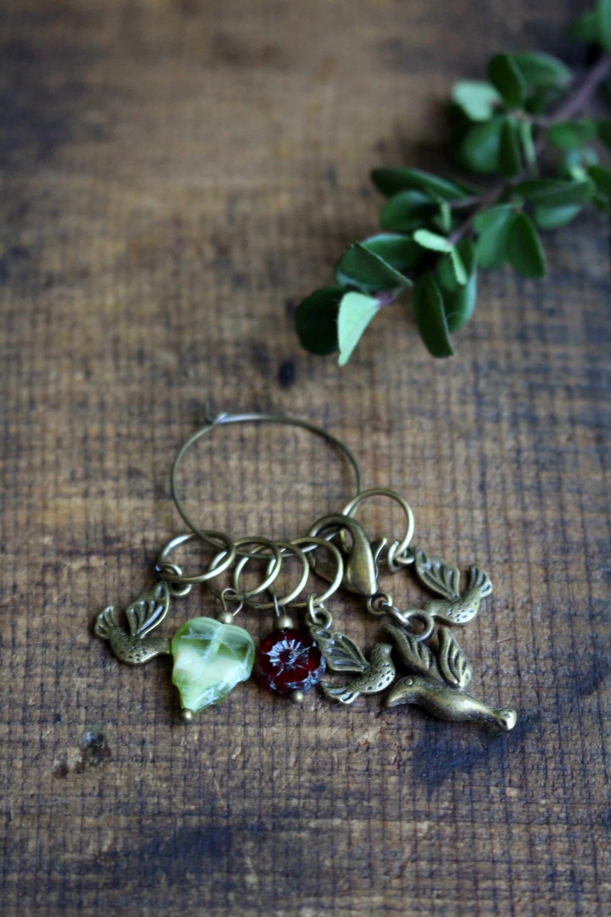 Springtime Bird Stitch Markers