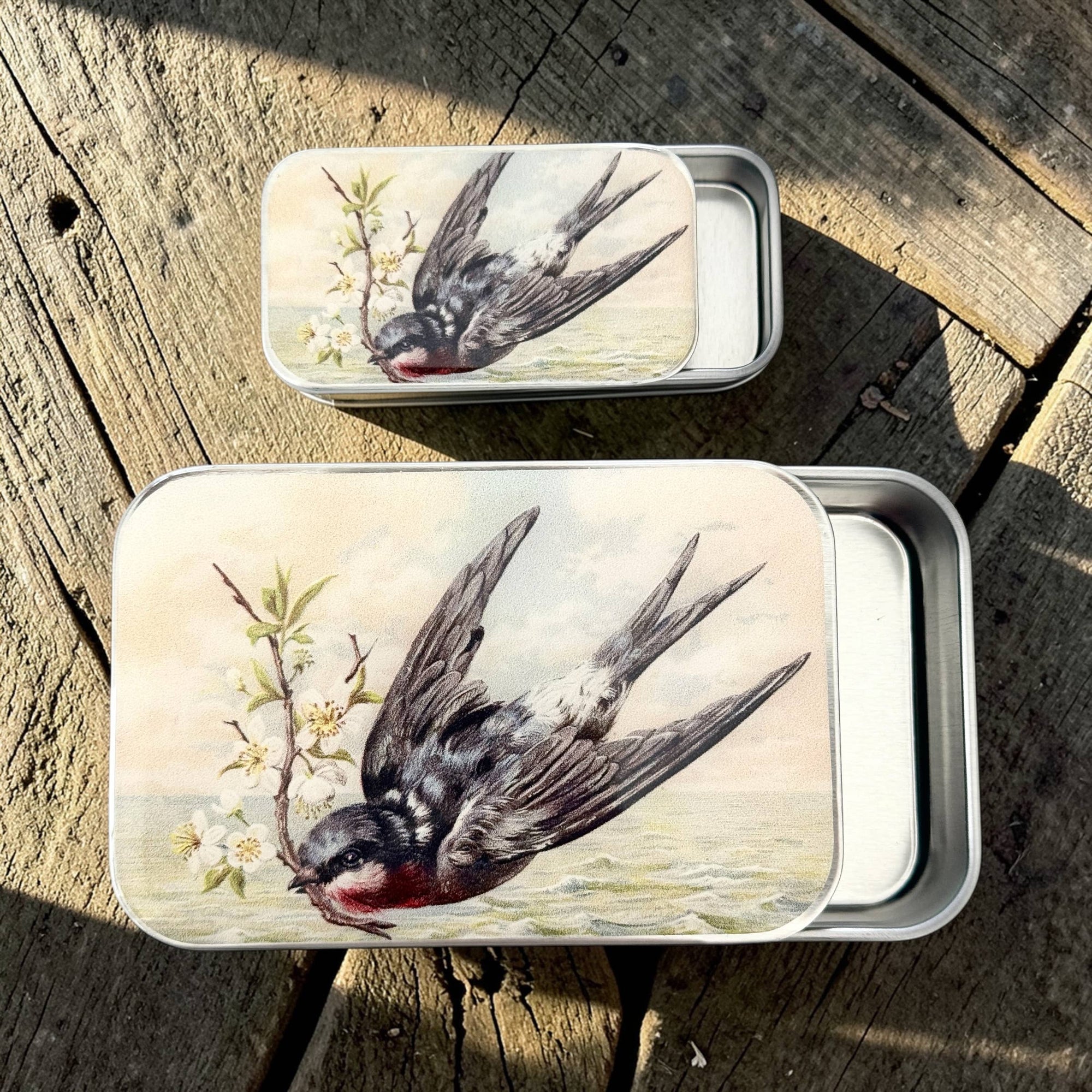 Firefly Notes - Spring Swallow Notions Tin