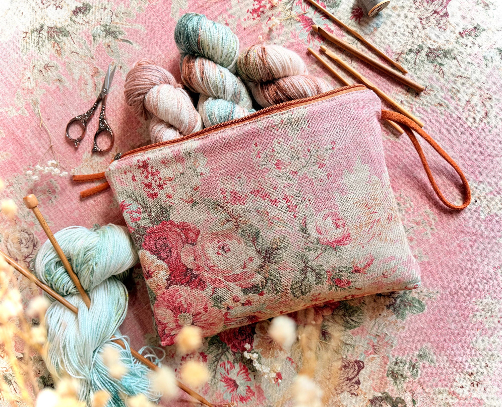 Rosewood Grand Pouch