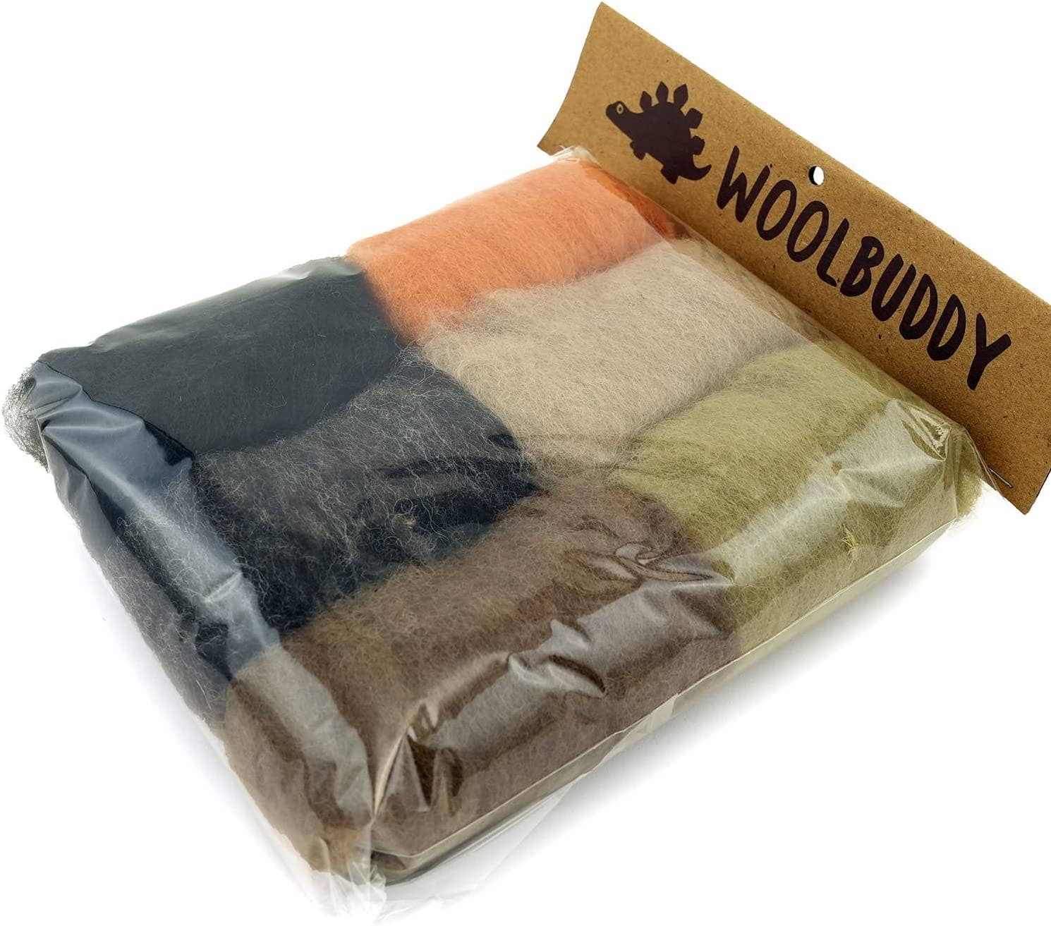Corriedale Wool Fiber Sampler – Natural Roving for Spinning