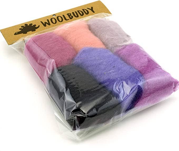 Corriedale Wool Fiber Sampler – Natural Roving for Spinning
