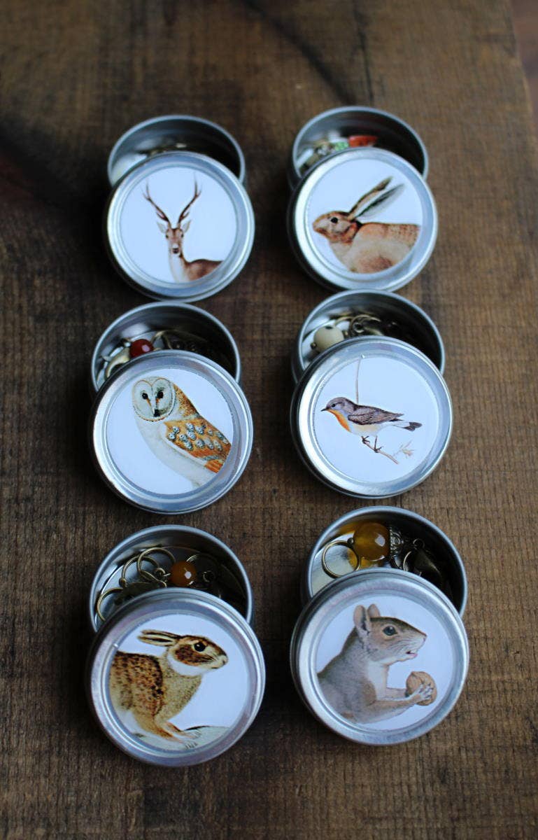 Forest Friends Mini Tins