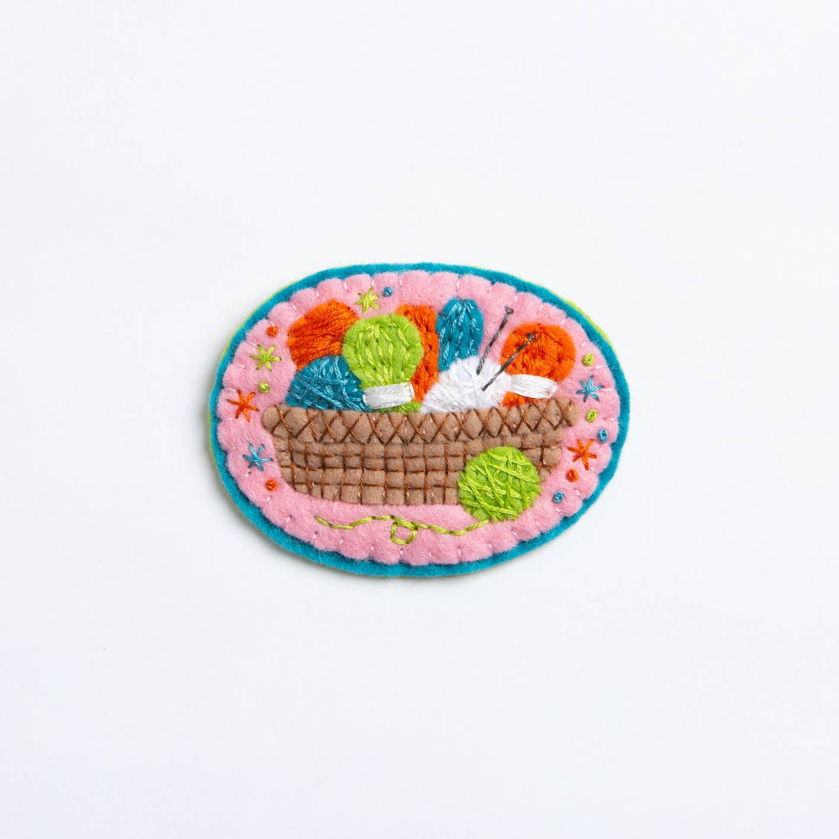 Hawthorn Handmade Felt Craft Brooch Kit | Beginner Craft Kit