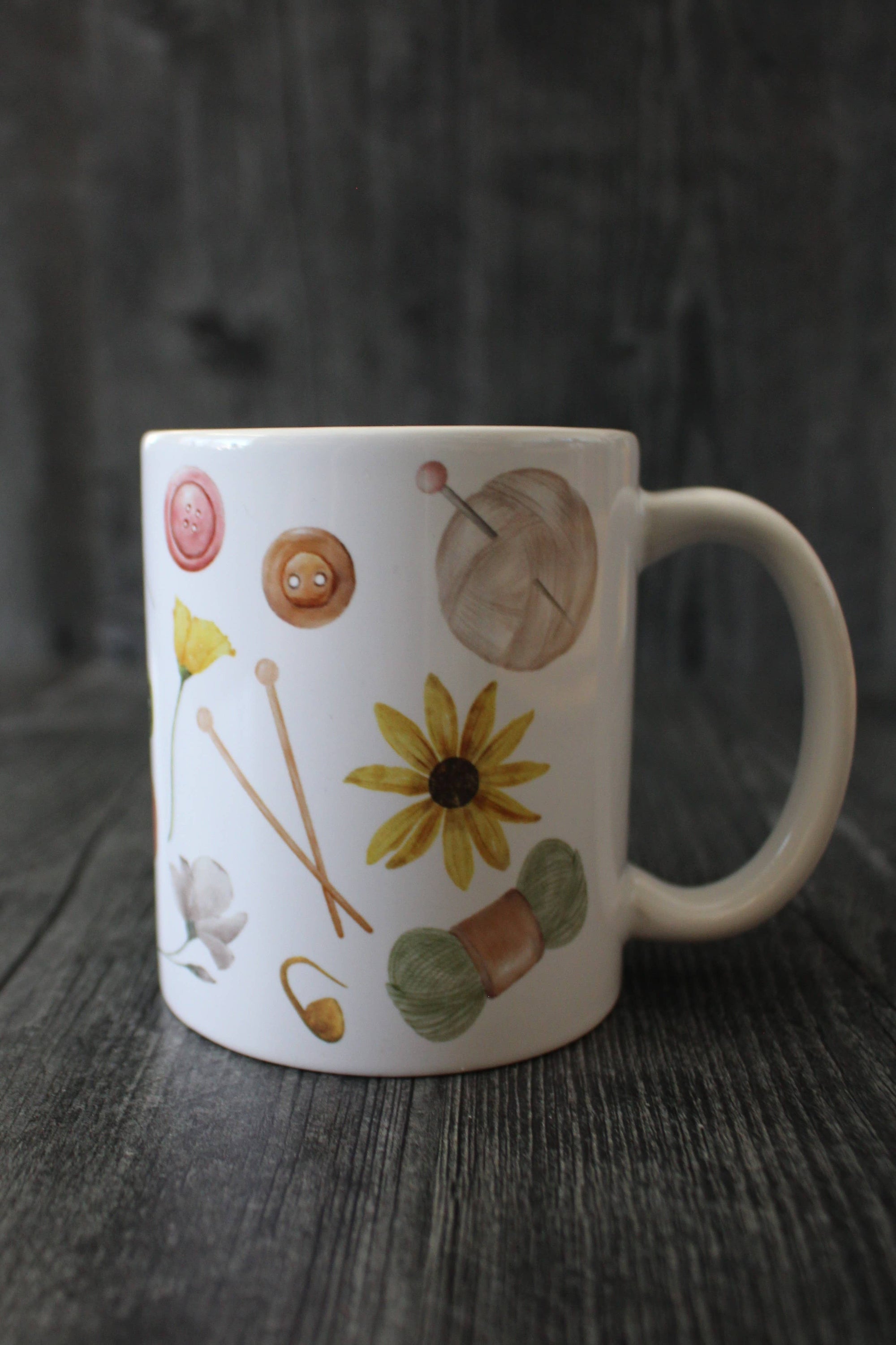 Vintage Haberdashery Mugs