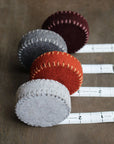 Hand-Stitched Woolen Tape Measures