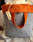 Atenti - The Charlie Hope Basket - Knitting and Crochet Project Bag