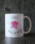 Passive Aggressive Knitter Mug
