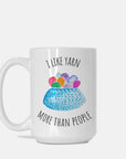 Passive Aggressive Knitter Mug
