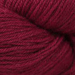 close-up of burgundy red yarn