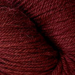 Close-up of dark red port yarn