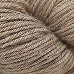 Close-up of taupe yarn 